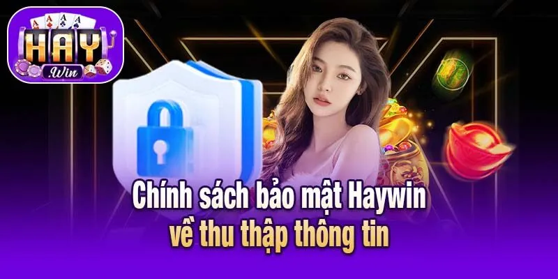 Chính sách bảo mật Haywin về thu thập thông tin