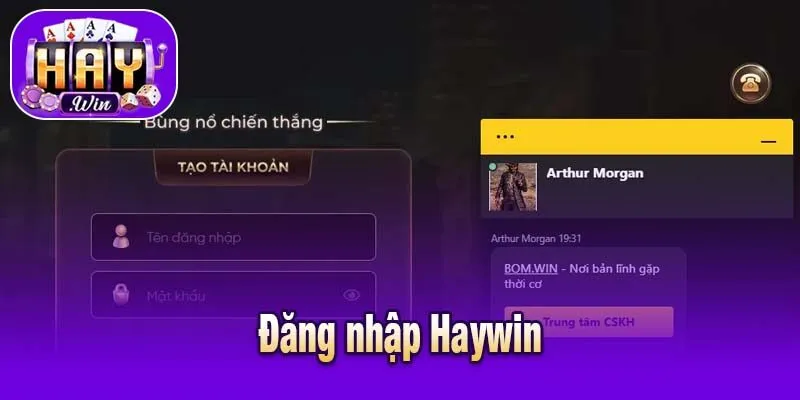 Đăng nhập Haywin