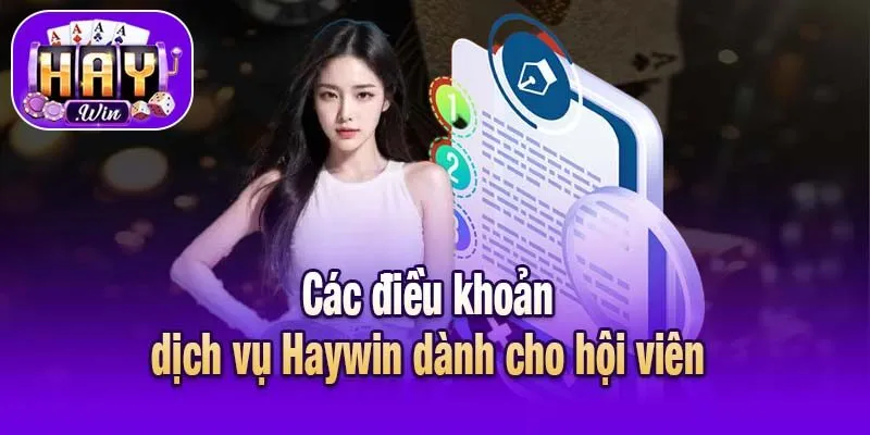 Các điều khoản dịch vụ Haywin dành cho hội viên