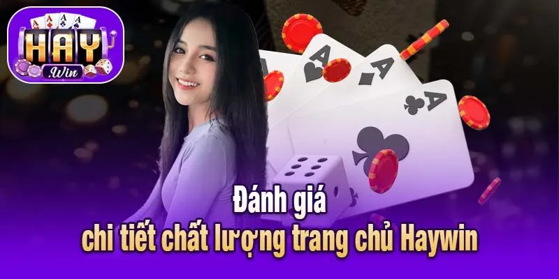 Đánh giá chi tiết chất lượng trang chủ Haywin