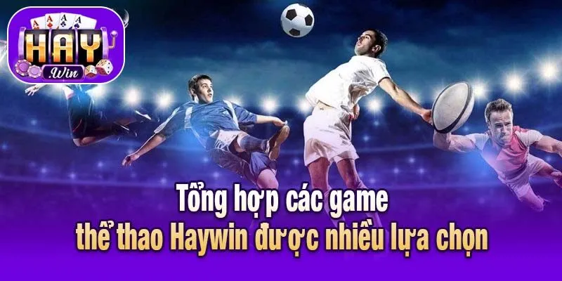Tổng hợp các game thể thao Haywin được nhiều lựa chọn